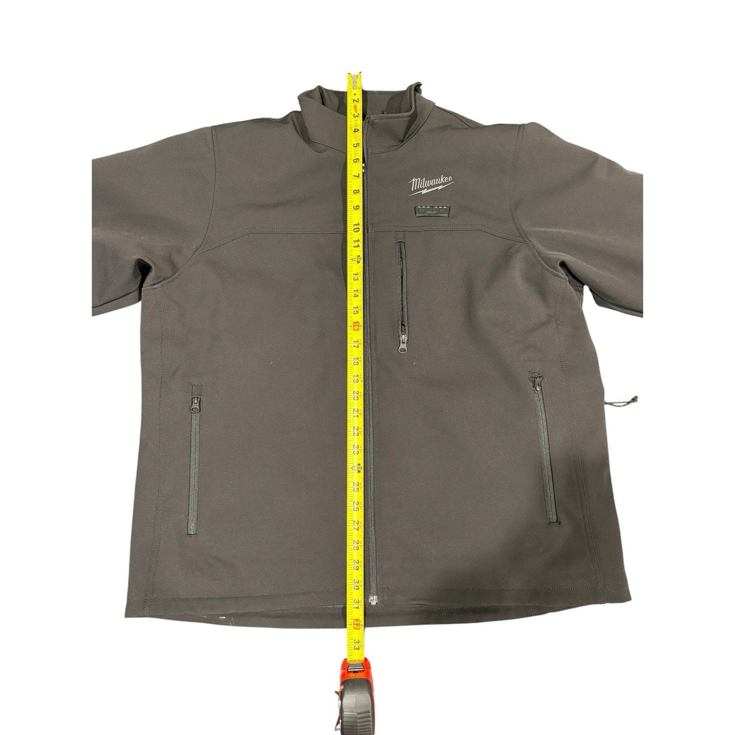 Men's Medium M12 12-Volt Lithium-Ion Cordless Tough Shell Black Heated Jacket
