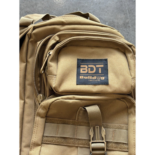 BDT Bulldog Tactical Tank Pack Tactical Backpack Tan 20L Fits 15" Laptop