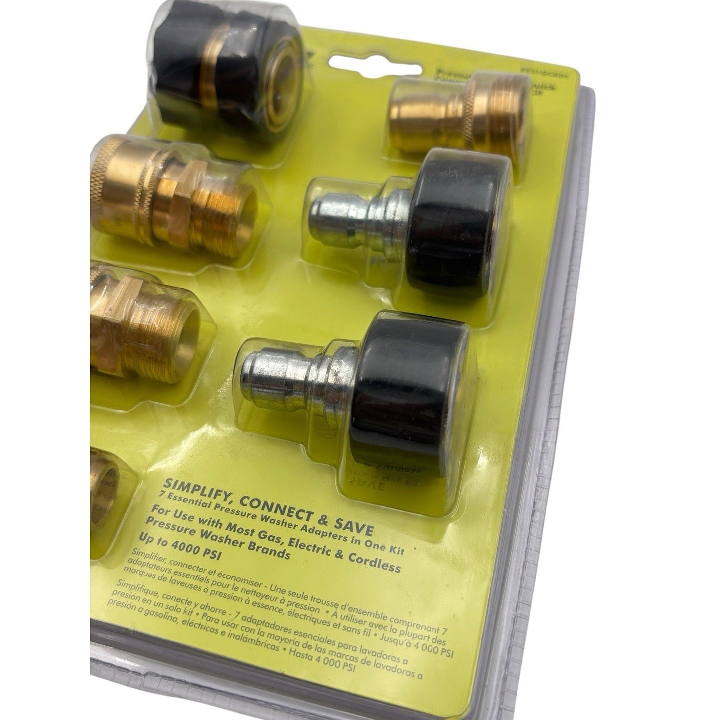 RYOBI 7-Piece Pressure Washer Quick Connect Upgrade Kit