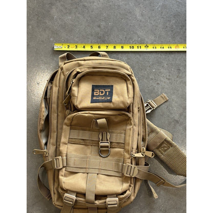 BDT Bulldog Tactical Tank Pack Tactical Backpack Tan 20L Fits 15" Laptop