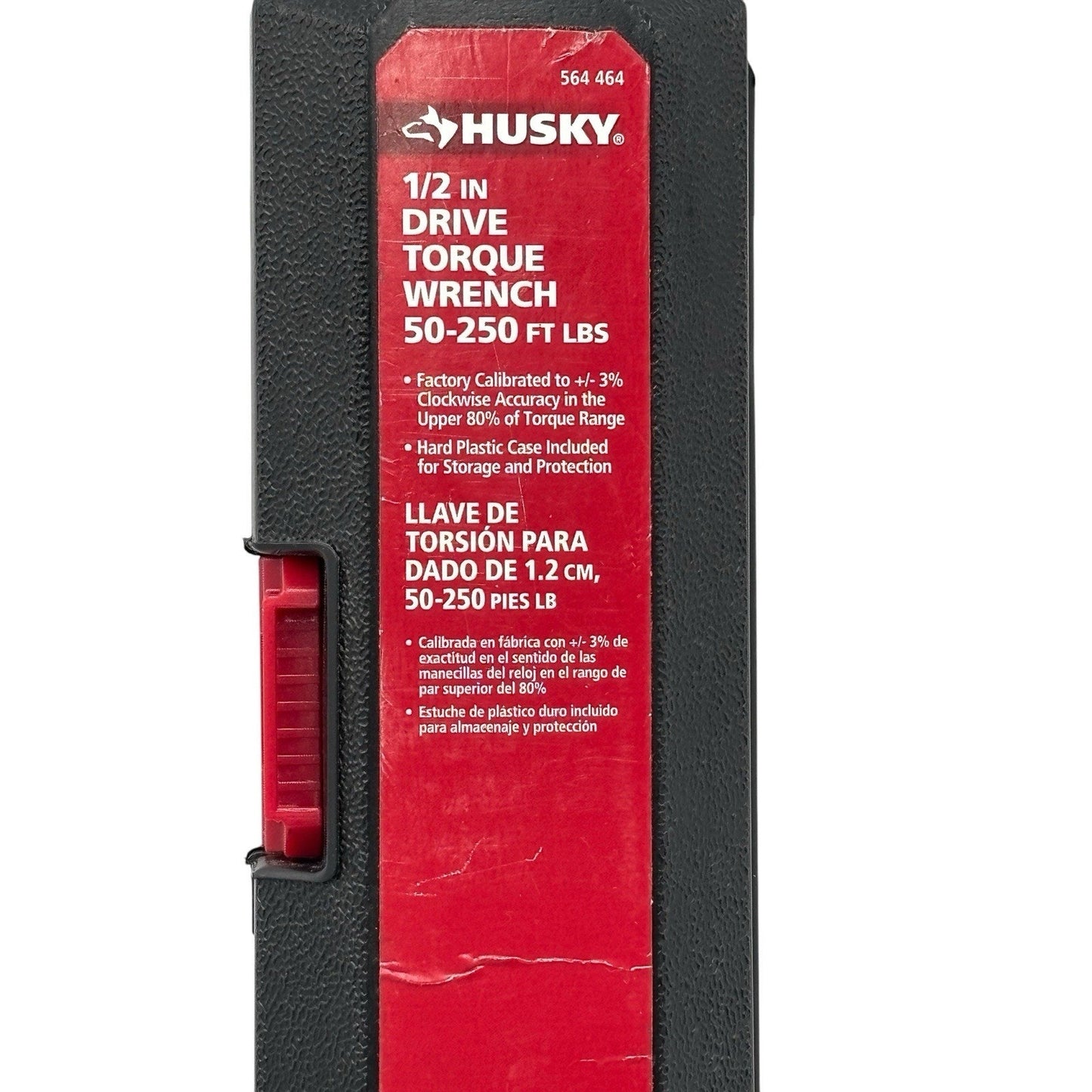 Husky 50 ft. /lbs. to 250 ft. /lbs. 1/2 in. Drive Torque Wrench - (564464)
