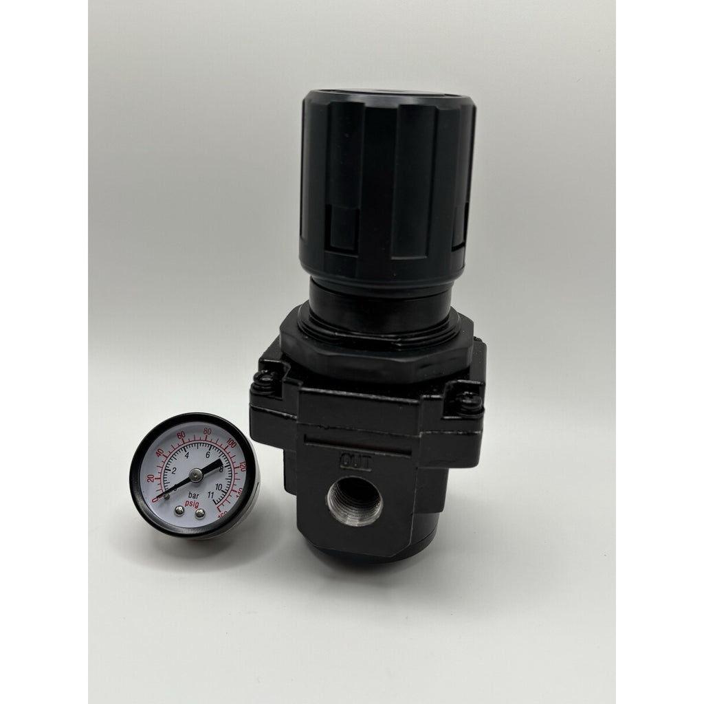 Husky 3/8 in. High Performance Air Regulator, 0-150 PSI 1003211355