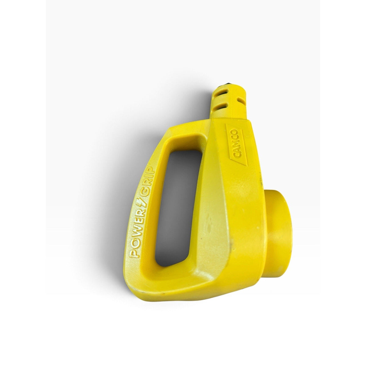 Camco PowerGrip 15A 125V 1875W Type B Angled Plug 1 Outlet Yellow