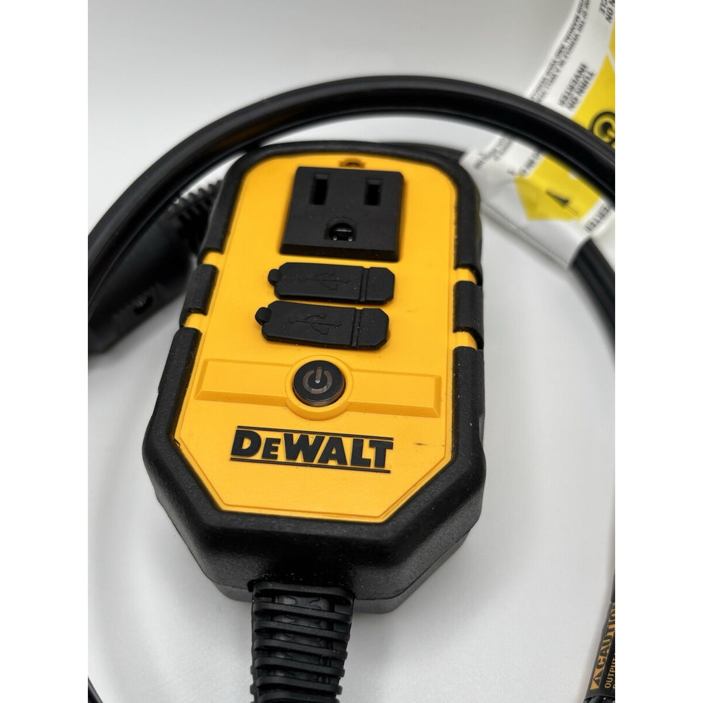 DeWalt 140 Watt Portable Power Inverter for Car with Dual USB Ports