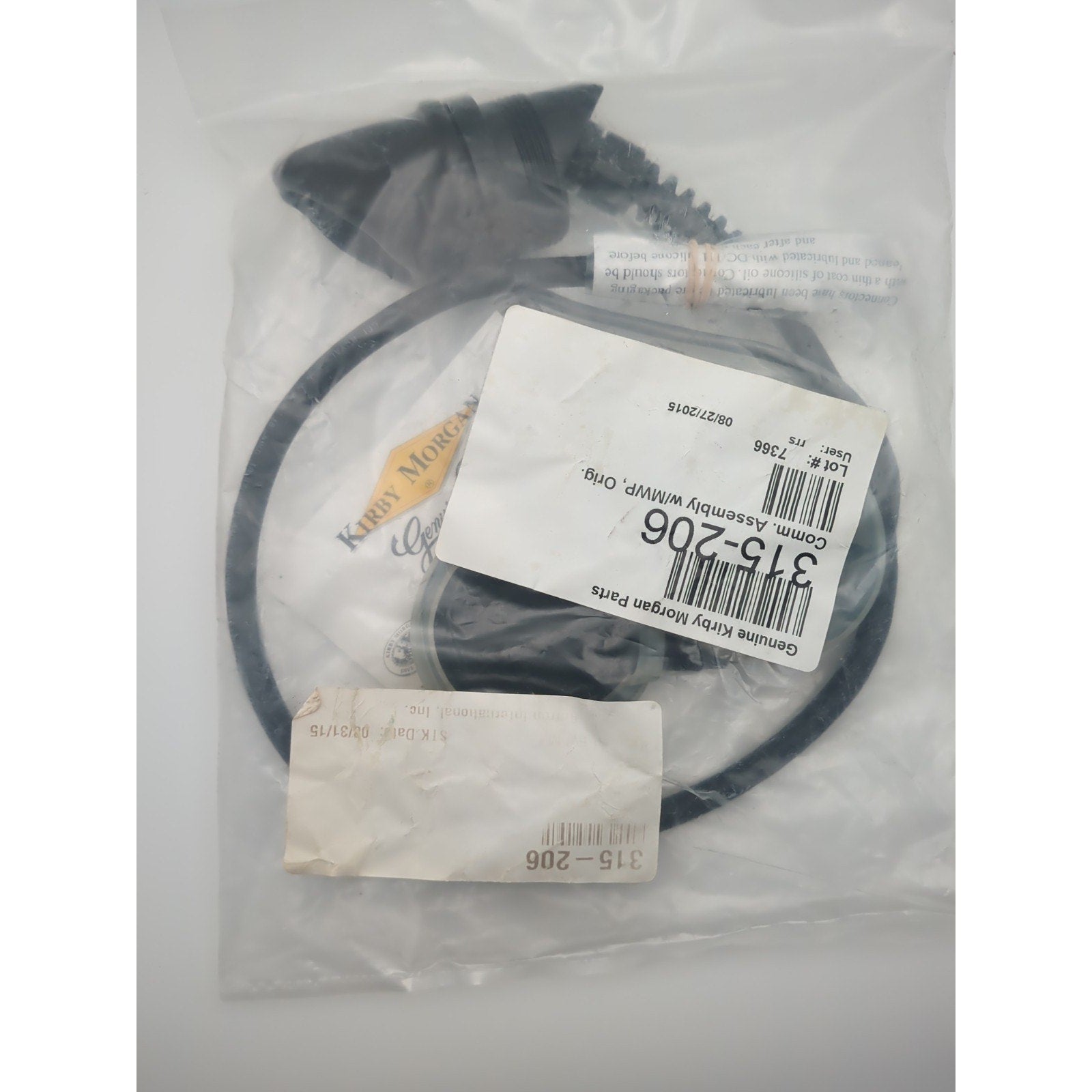 Kirby Morgan 315-206 Communication Assembly with MWP Connector for EXO Original