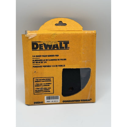 DeWALT DWE641 1/4 Sheet Palm Sander Replacement Pad for DWE641