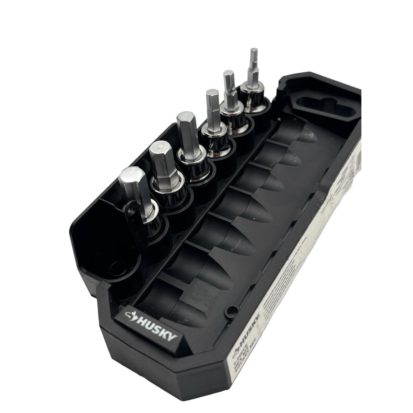Husky Bite 3/8 in. Drive METRIC Hex Bit Socket Set (6-Piece) 1010 076 863