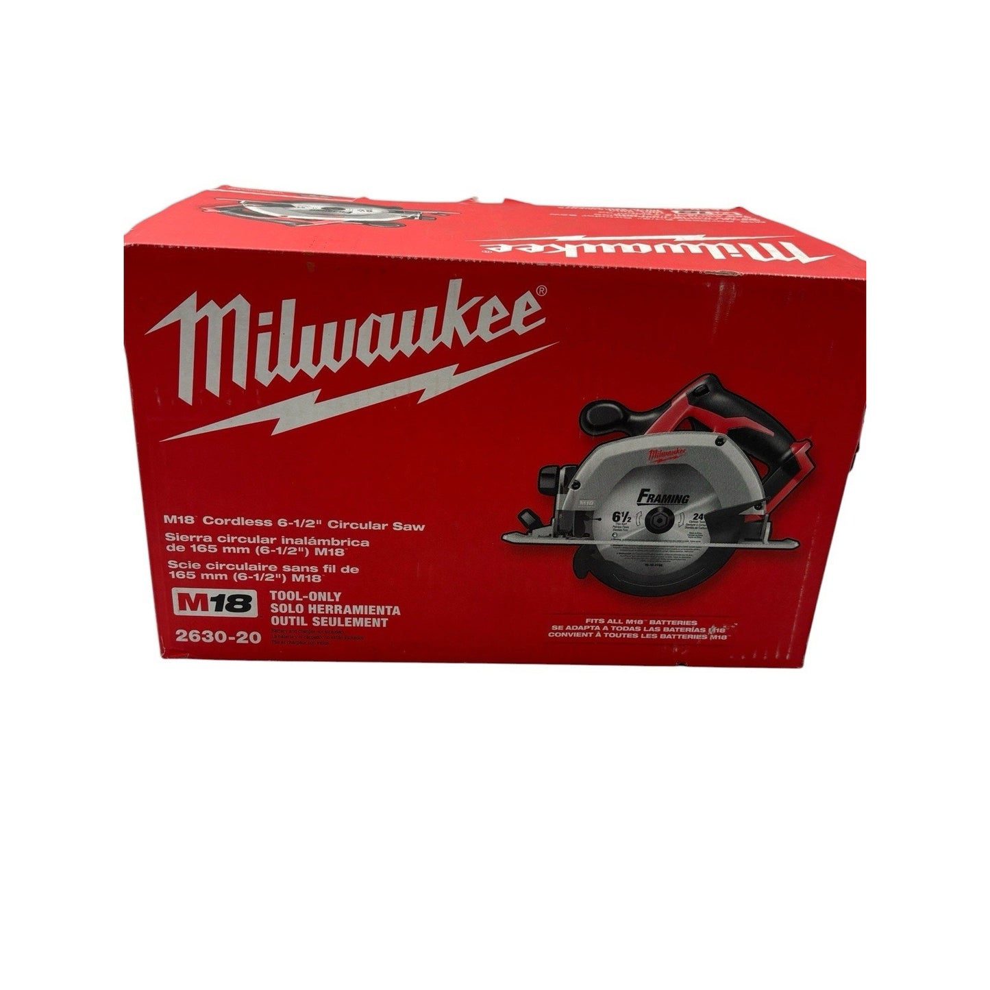 Milwaukee M18 2630-20 Circular Saw - Red