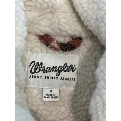 Wrangler Retro Women’s M Aztec Southwestern Lined Button Jacket Pockets Fall
