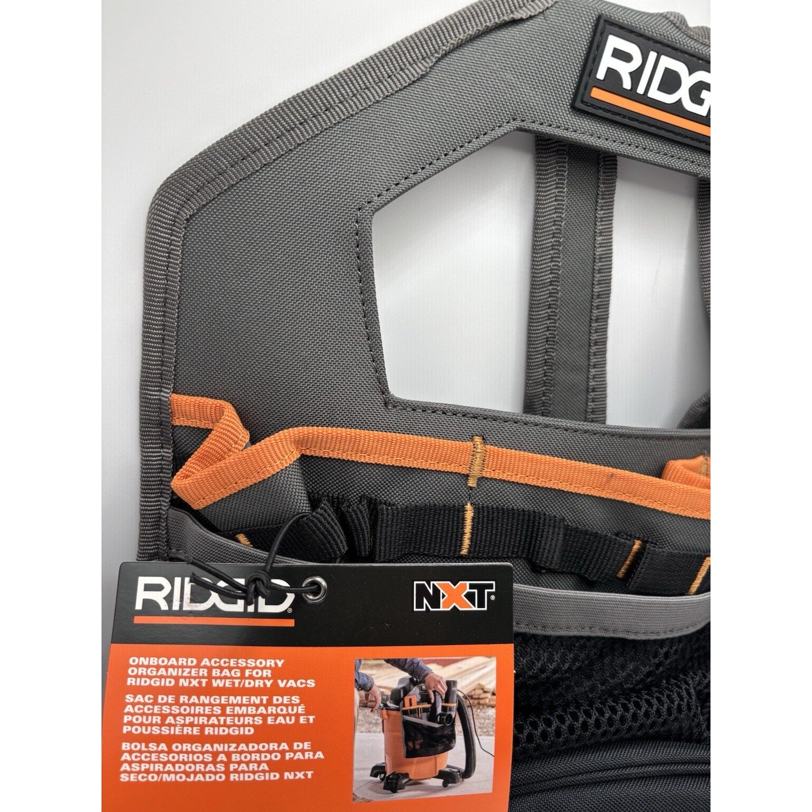 RIDGID NXT Accessory Storage Bag Organizer VT1000 Shop Vacuum Attachment FREE SH
