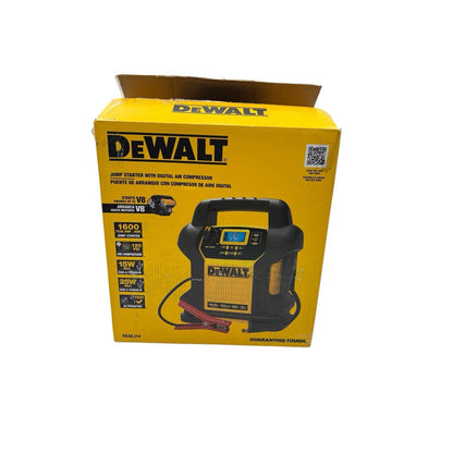 DEWALT 1600 Peak Amp Jump Starter with Digital Compressor and USB Power Bank