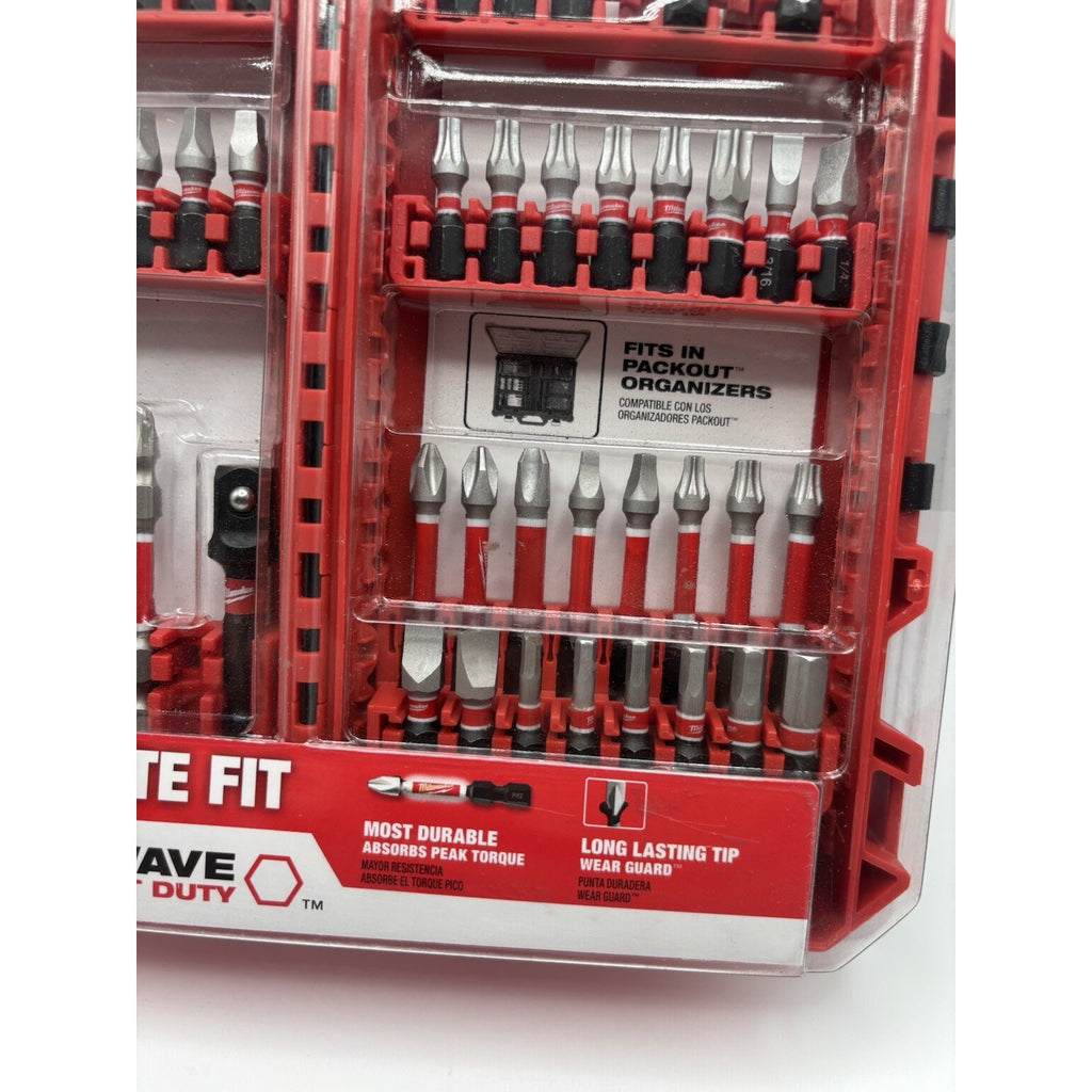 Milwaukee 48-32-4023 Impact Duty Steel Driver Bit Set of 45 Piece