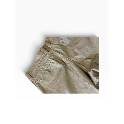 Columbia Men's Green Canvas Cotton Blend Pants Regular Fit Straight Leg 34"