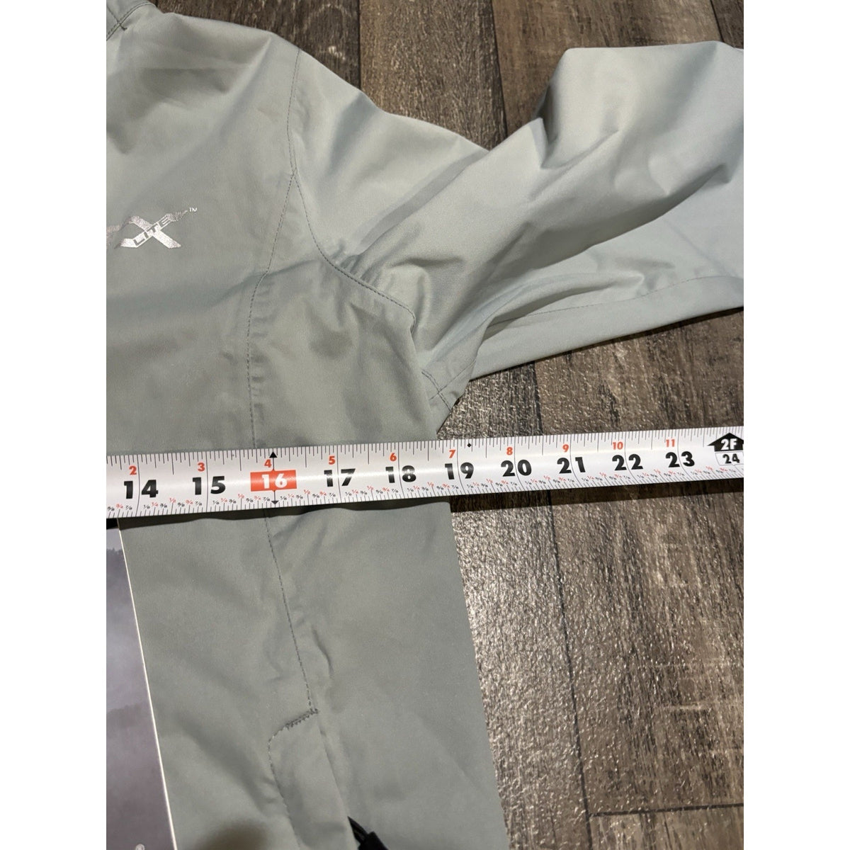 Frogg Toggs FTX Men’s Hooded Full Zip Jacket Gray Size S Mid-Length