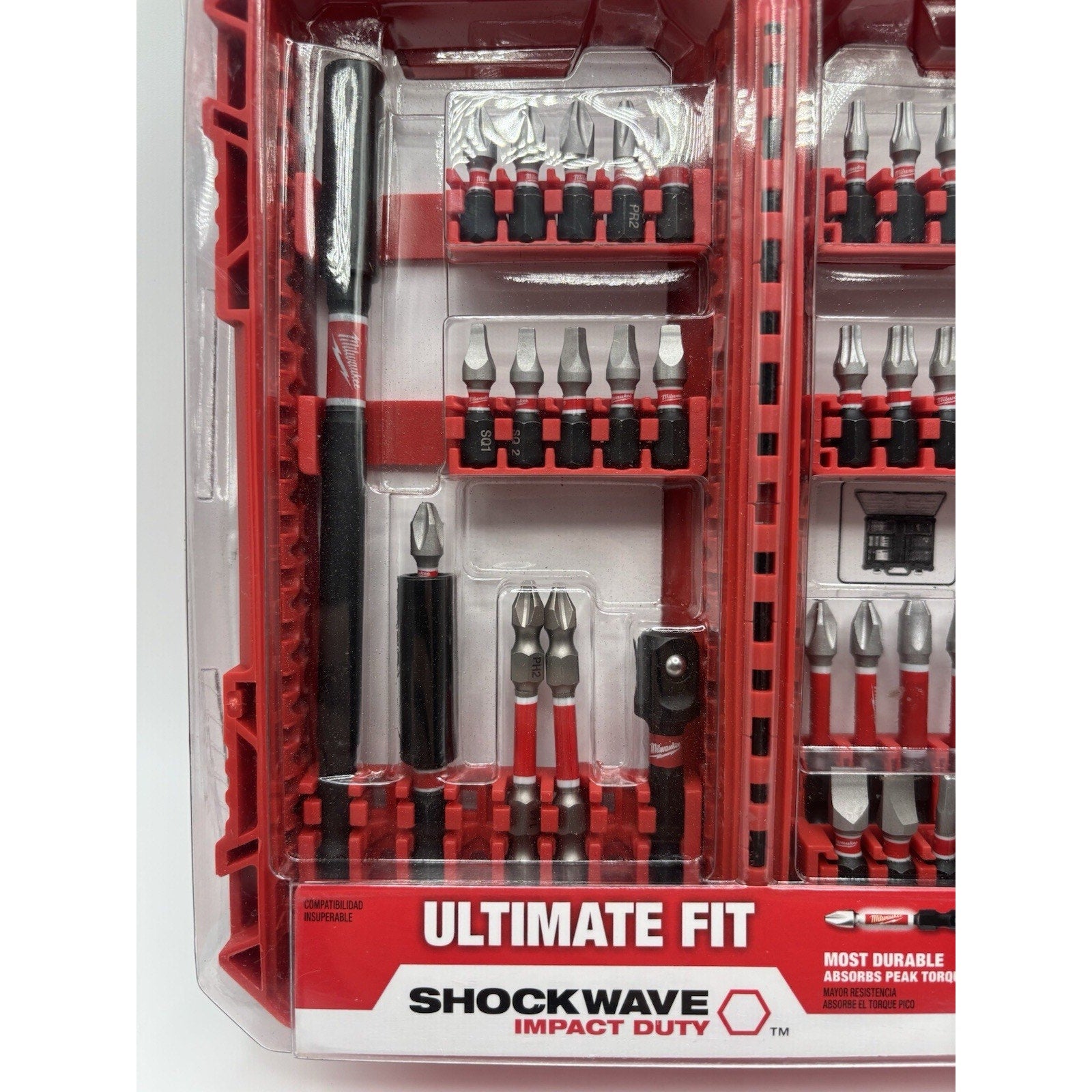 Milwaukee 48-32-4023 Impact Duty Steel Driver Bit Set of 45 Piece