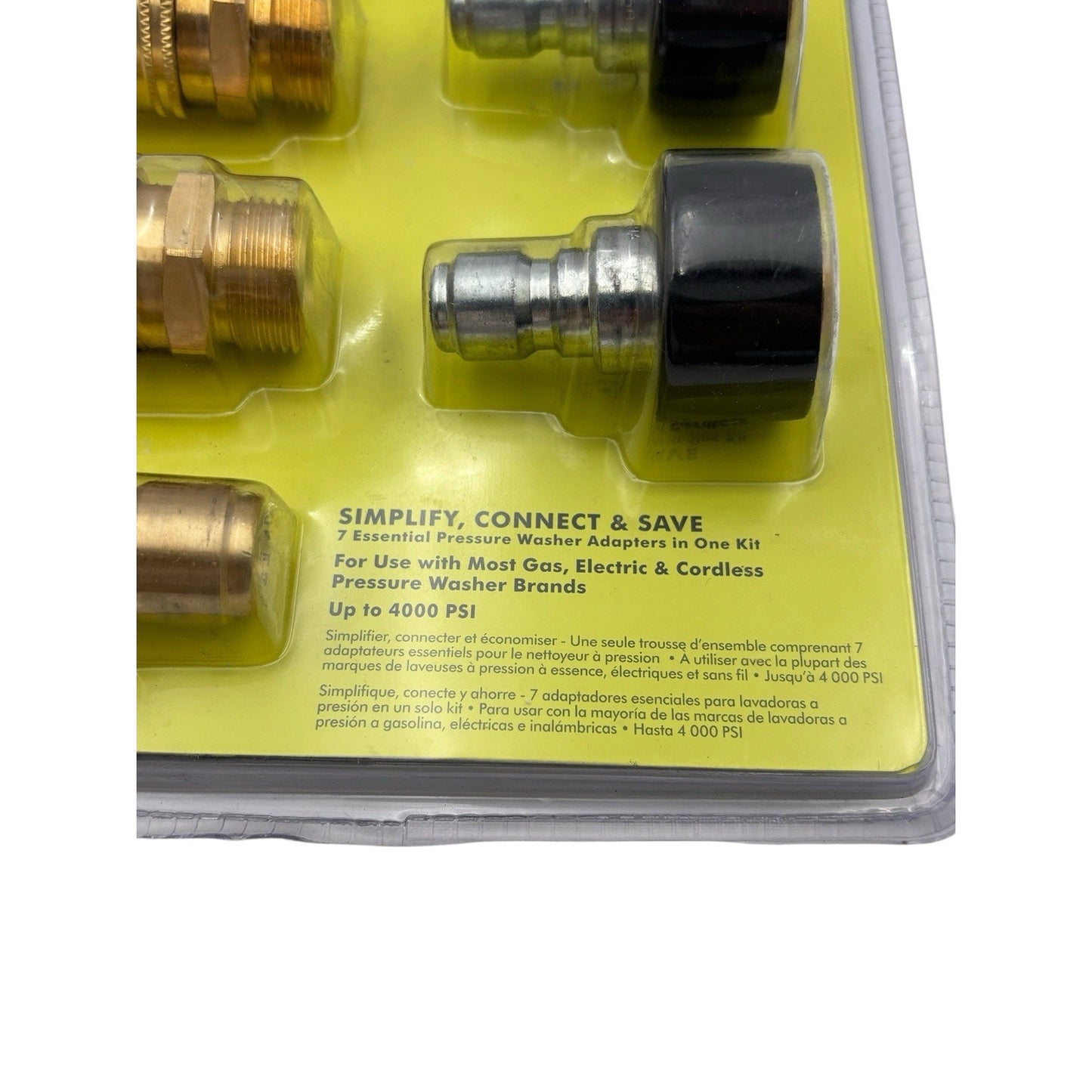 RYOBI 7-Piece Pressure Washer Quick Connect Upgrade Kit
