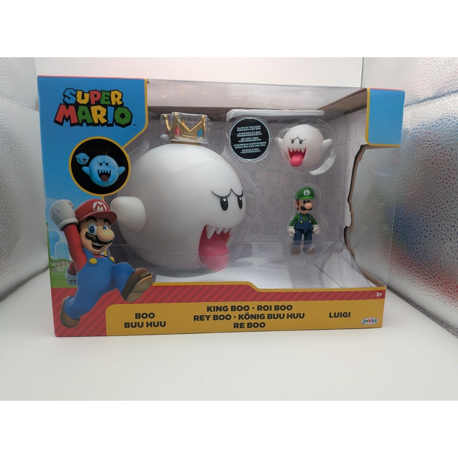 Nintendo King Boo with Luigi Action Figure Set - 3pk SEE DETAILS