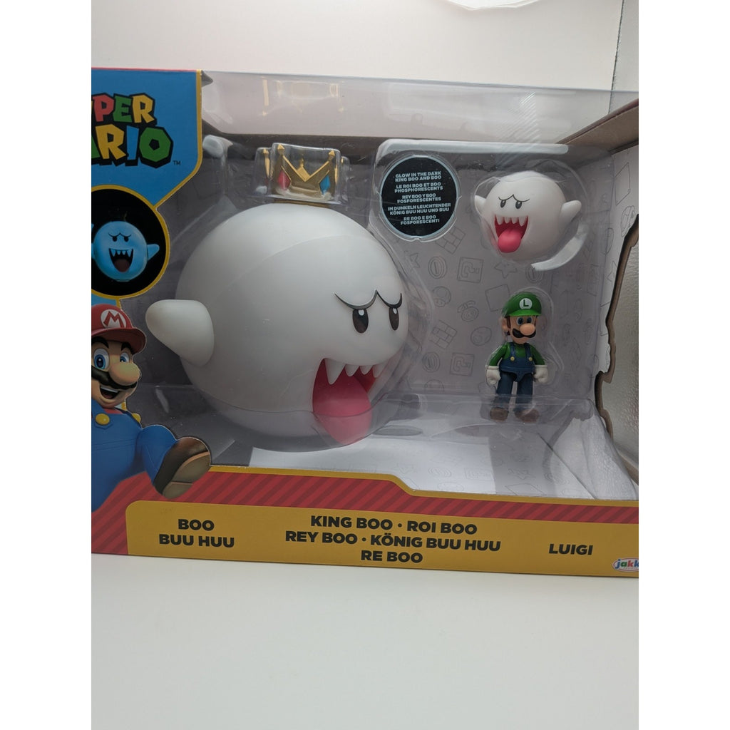 Nintendo King Boo with Luigi Action Figure Set - 3pk SEE DETAILS