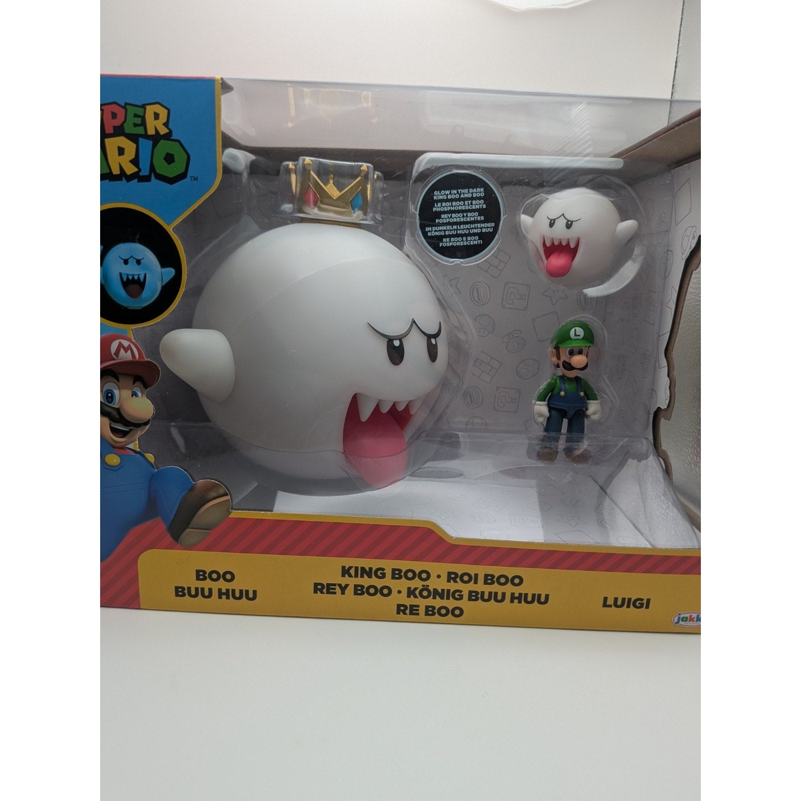 Nintendo King Boo with Luigi Action Figure Set - 3pk SEE DETAILS
