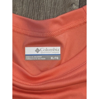 Columbia PFG Terminal Tackle Omni-Shade UV Long Sleeve T-Shirt Orange XL