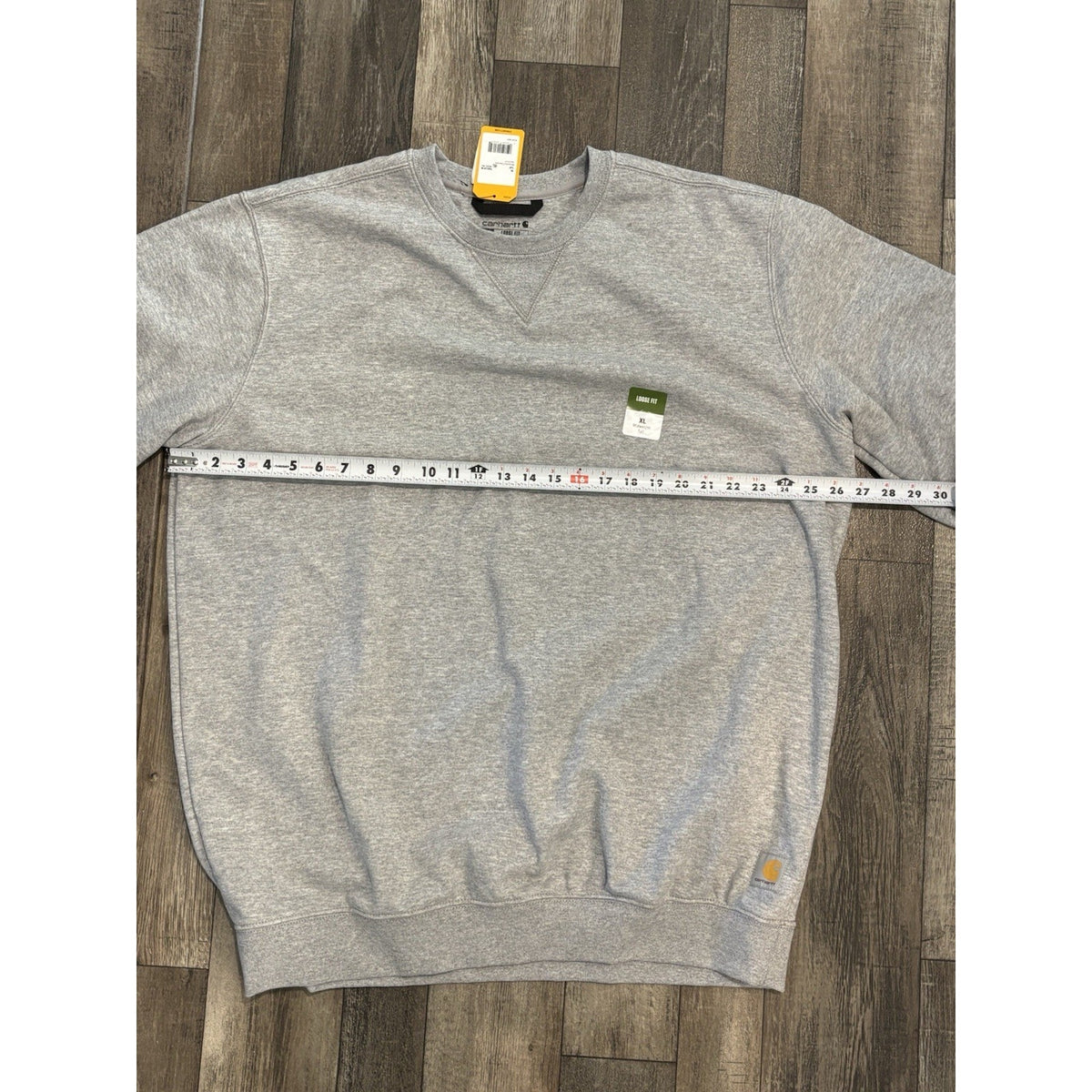 Carhartt Men’s Loose Fit Crewneck Heavyweight Fleece Sweatshirt Gray XL Tall