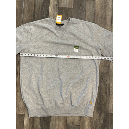 Carhartt Men’s Loose Fit Crewneck Heavyweight Fleece Sweatshirt Gray XL Tall