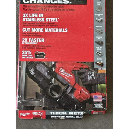 Milwaukee 48-39-0609 35 3/8 in 8/10 TPI Steel Band Saw Blades 3-Pack