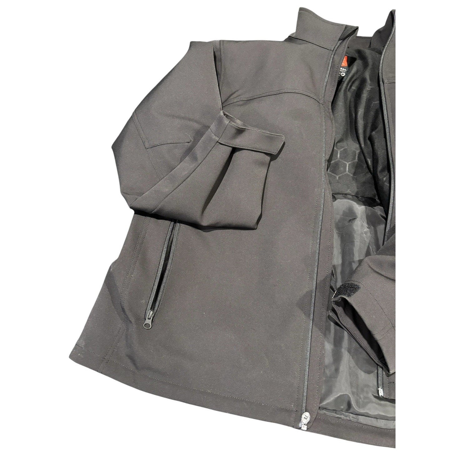 Men's Medium M12 12-Volt Lithium-Ion Cordless Tough Shell Black Heated Jacket