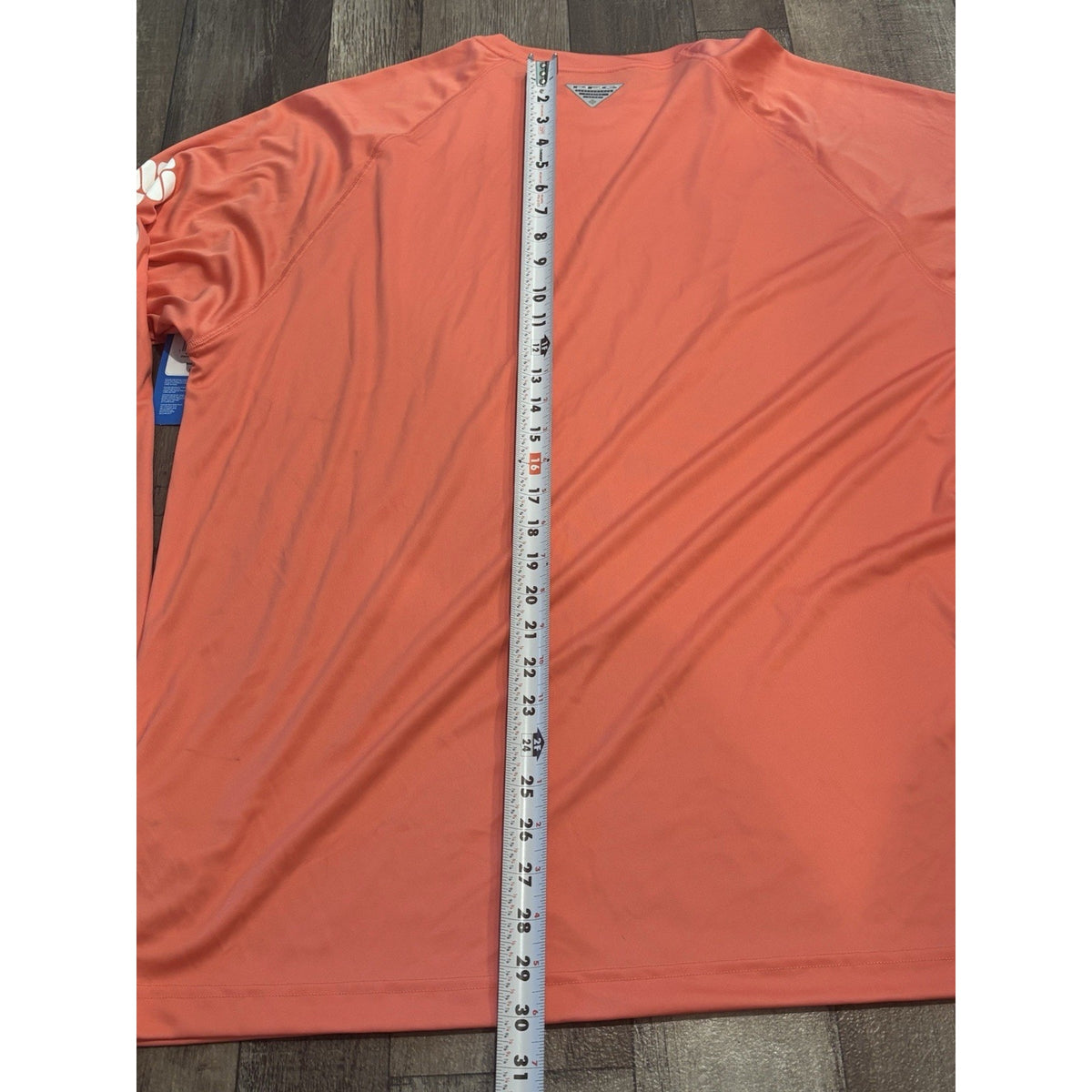 Columbia PFG Terminal Tackle Omni-Shade UV Long Sleeve T-Shirt Orange XL