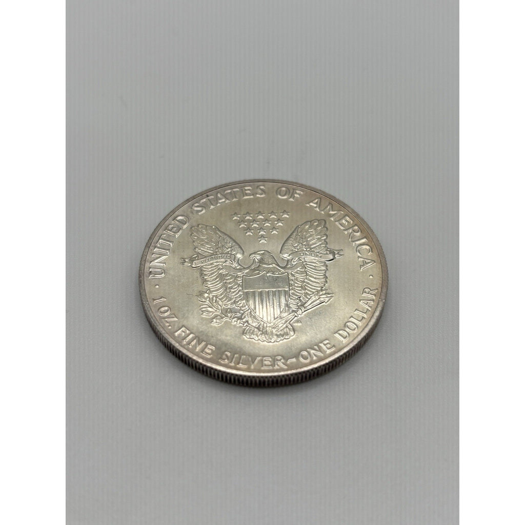 1992 American Silver Eagle 1 oz .999 Fine Silver Dollar