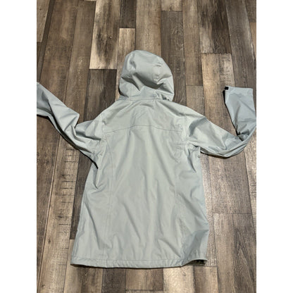Frogg Toggs FTX Men’s Hooded Full Zip Jacket Gray Size S Mid-Length