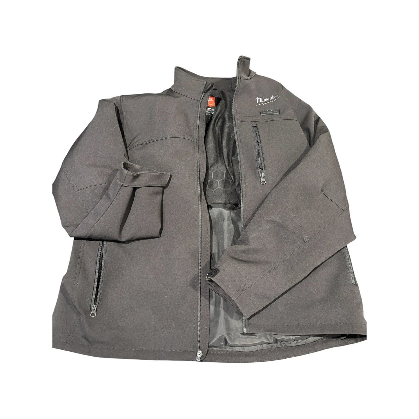 Men's Medium M12 12-Volt Lithium-Ion Cordless Tough Shell Black Heated Jacket