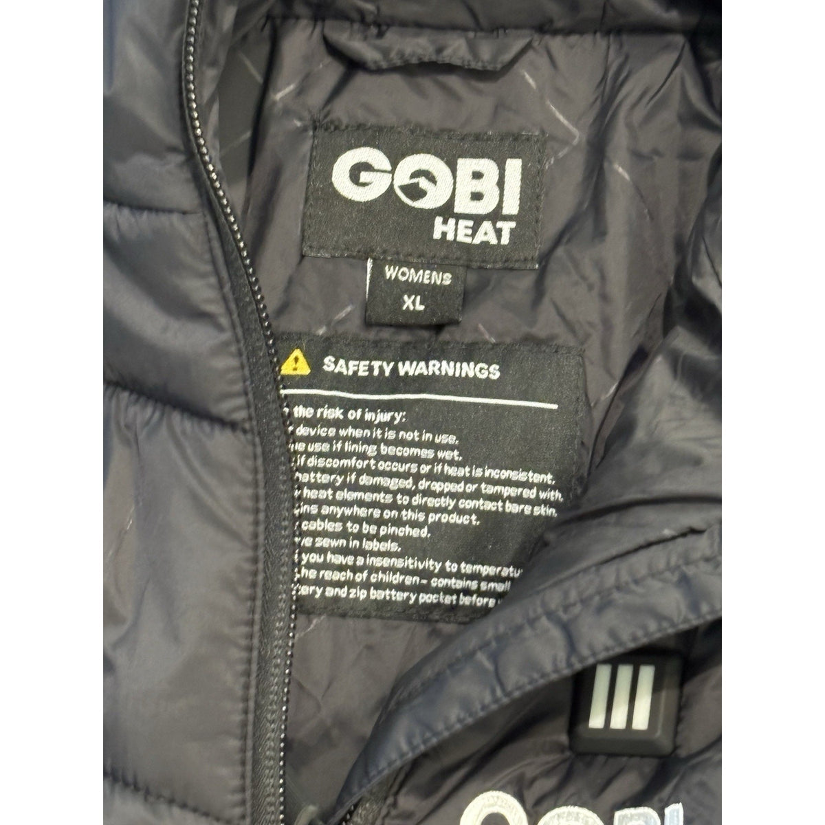 GOBI Woman’s XL heated Puffer coat