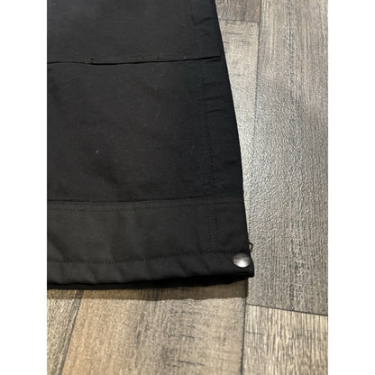 Carhartt Men's Insulated Bib Overalls 3M Thinsulate Black Canvas OR4031-W