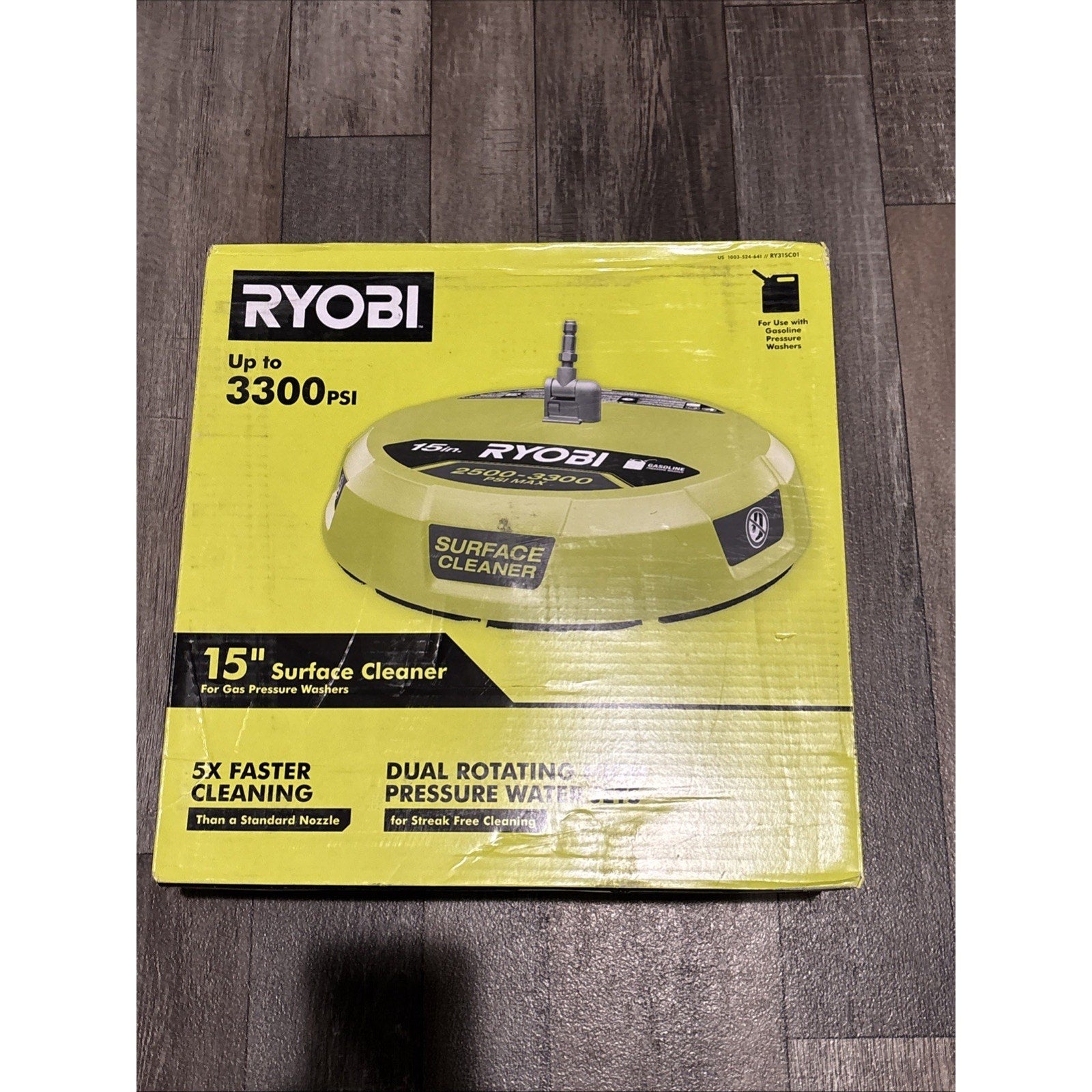 Ryobi RY31SC01 15 inch 3300PSI Surface Cleaner