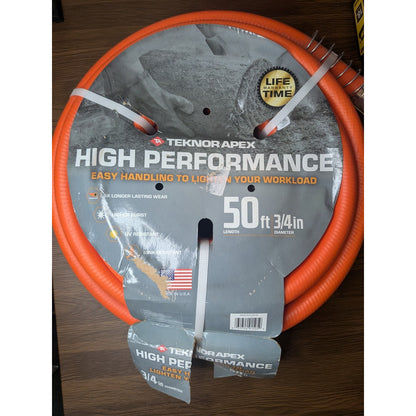 Tekno Apex Performance 3/4 in x 50 ft. Kink Resistant, Durable Contractor Garden
