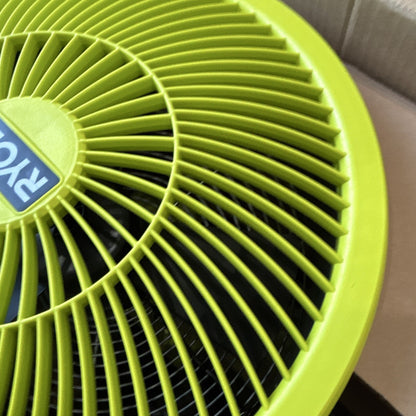 RYOBI Whisper Series 18V ONE+ 12 in Hybrid Misting Fan 1400 CFM PCL850B