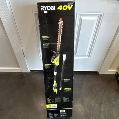 RYOBI 40V 18in Extendable Pole Hedge Trimmer RY40603BTL