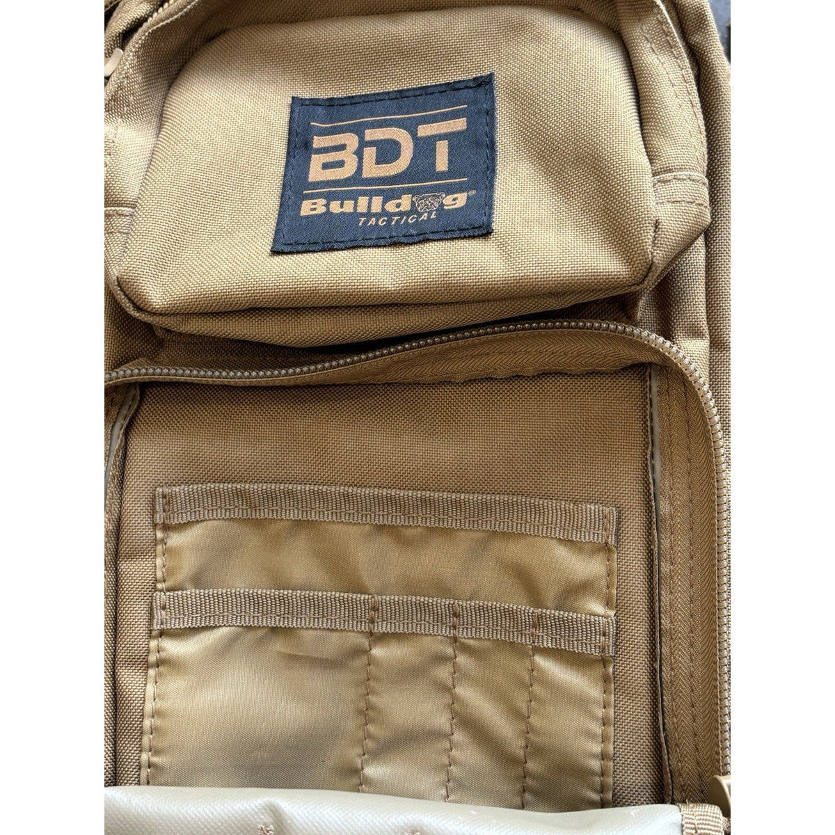 BDT Bulldog Tactical Tank Pack Tactical Backpack Tan 20L Fits 15" Laptop