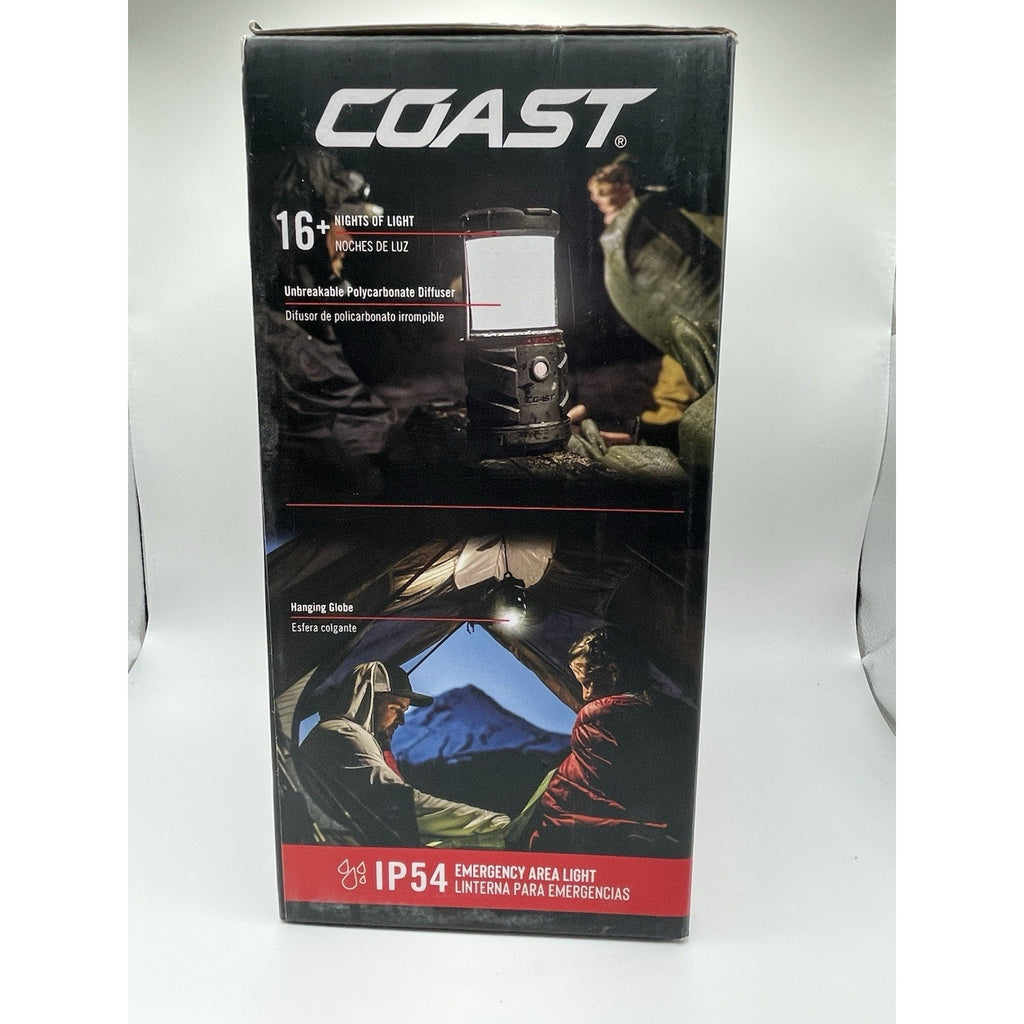 Coast EAL26 1250 Lumens Alkaline Battery Dual Power Camping Lantern Flashlight