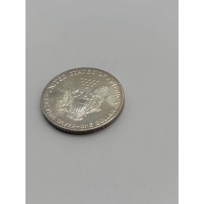 1992 American Silver Eagle 1 oz .999 Fine Silver Dollar