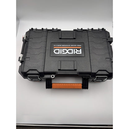 Pro Gear System Gen 2.0 Stackable Durable Compact Power Tool Box With Secure Han