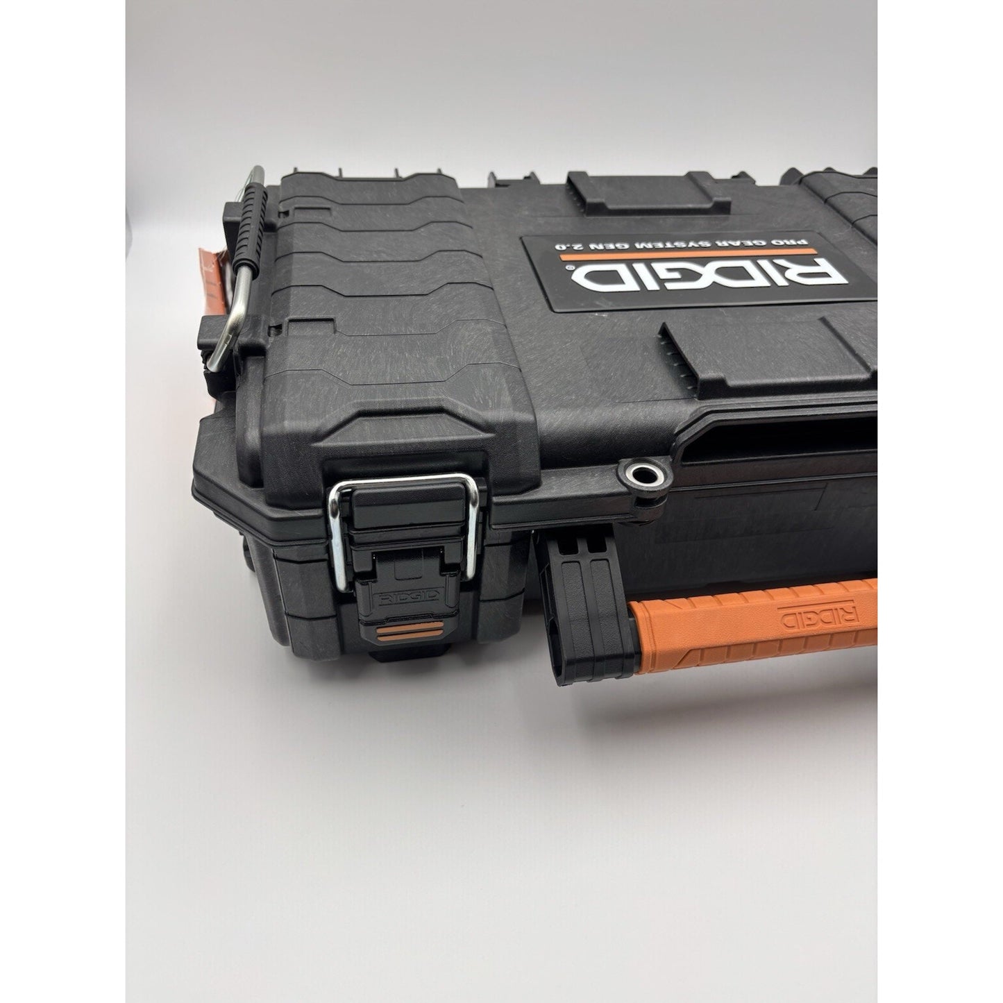 Pro Gear System Gen 2.0 Stackable Durable Compact Power Tool Box With Secure Han