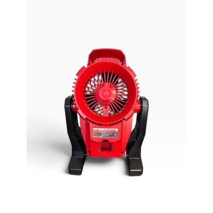 Milwaukee M12 0886-20 12V Battery Portable Fan, Adjustable Tilt Head