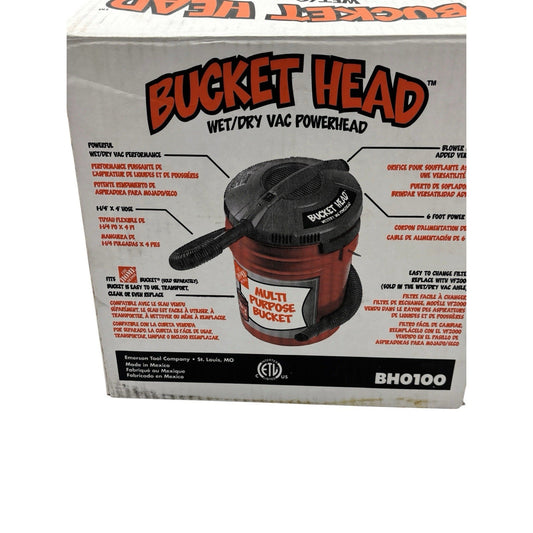 Bucket Head BH0100 Wet/Dry Vac Powerhead