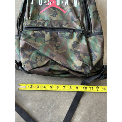 Jordan Jumpman Camouflage Backpack Zip Closure Medium Unisex Adjustable Strap