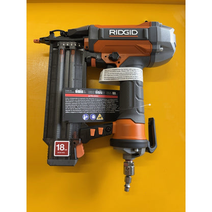 RIDGID AT161001 Pneumatic 18 Gauge Brad Nailer - Brad Nail Type
