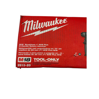 Milwaukee 2613-20 M18 18V Brushless SDS Plus D-Handle Rotary Hammer - Red