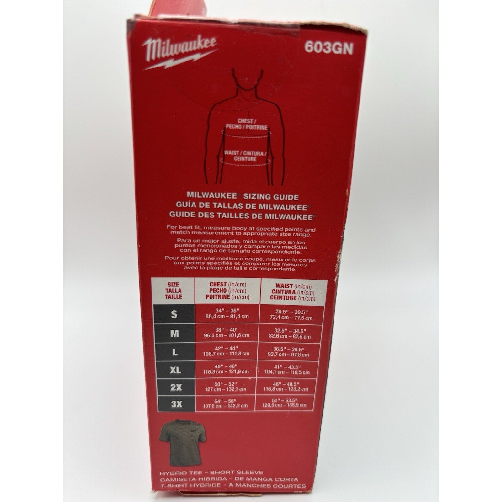 NEW Milwaukee XL Tool HYBRID WORK TEE
