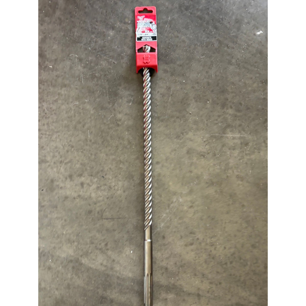 5/8 in. x 21 in. 4-Cutter SDS-MAX Carbide Drill Bit